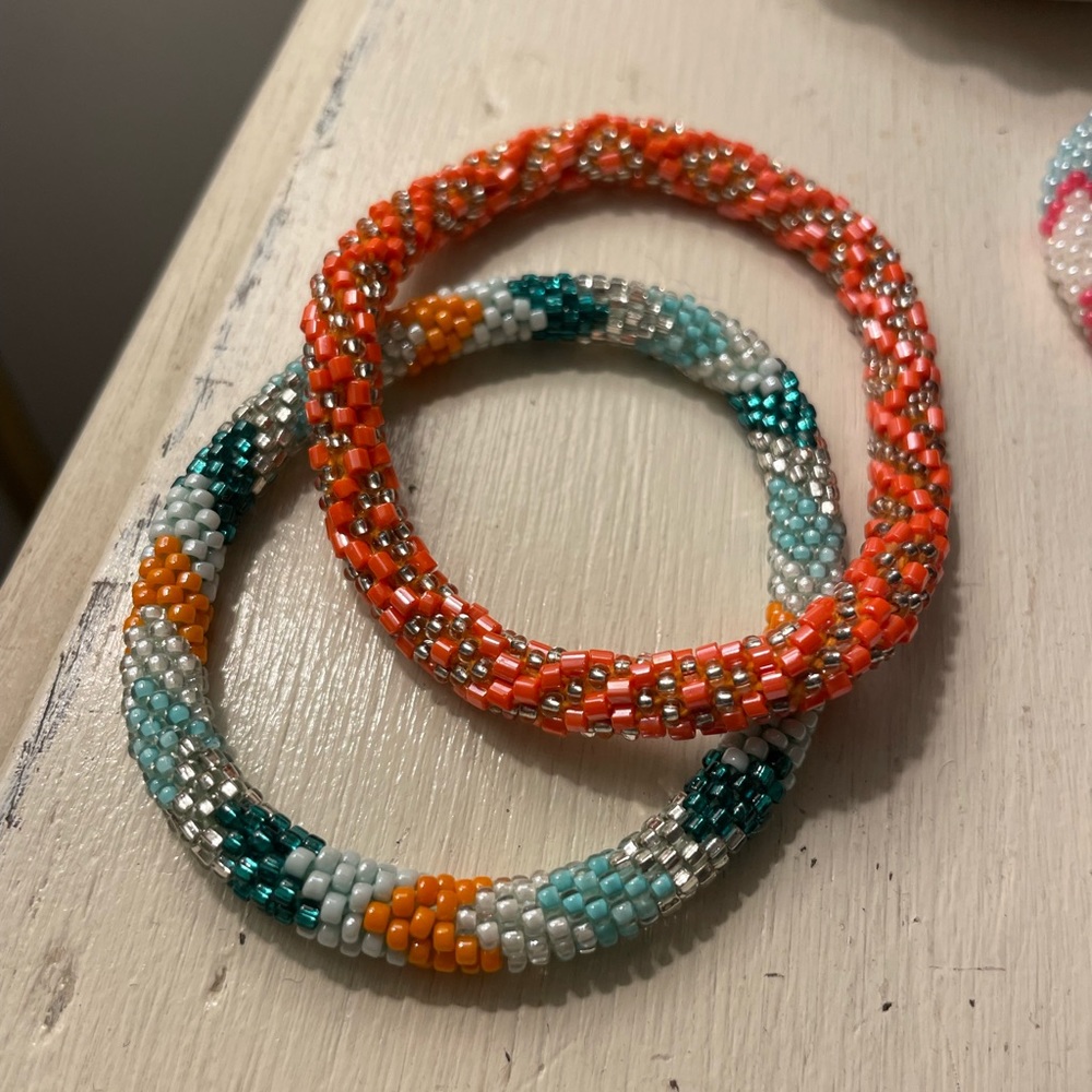 Lily and Laura bracelets